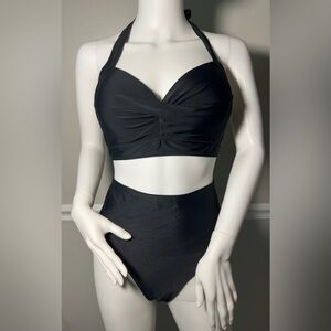 NWT Women's High Waist Bikini Swimsuit Size Large